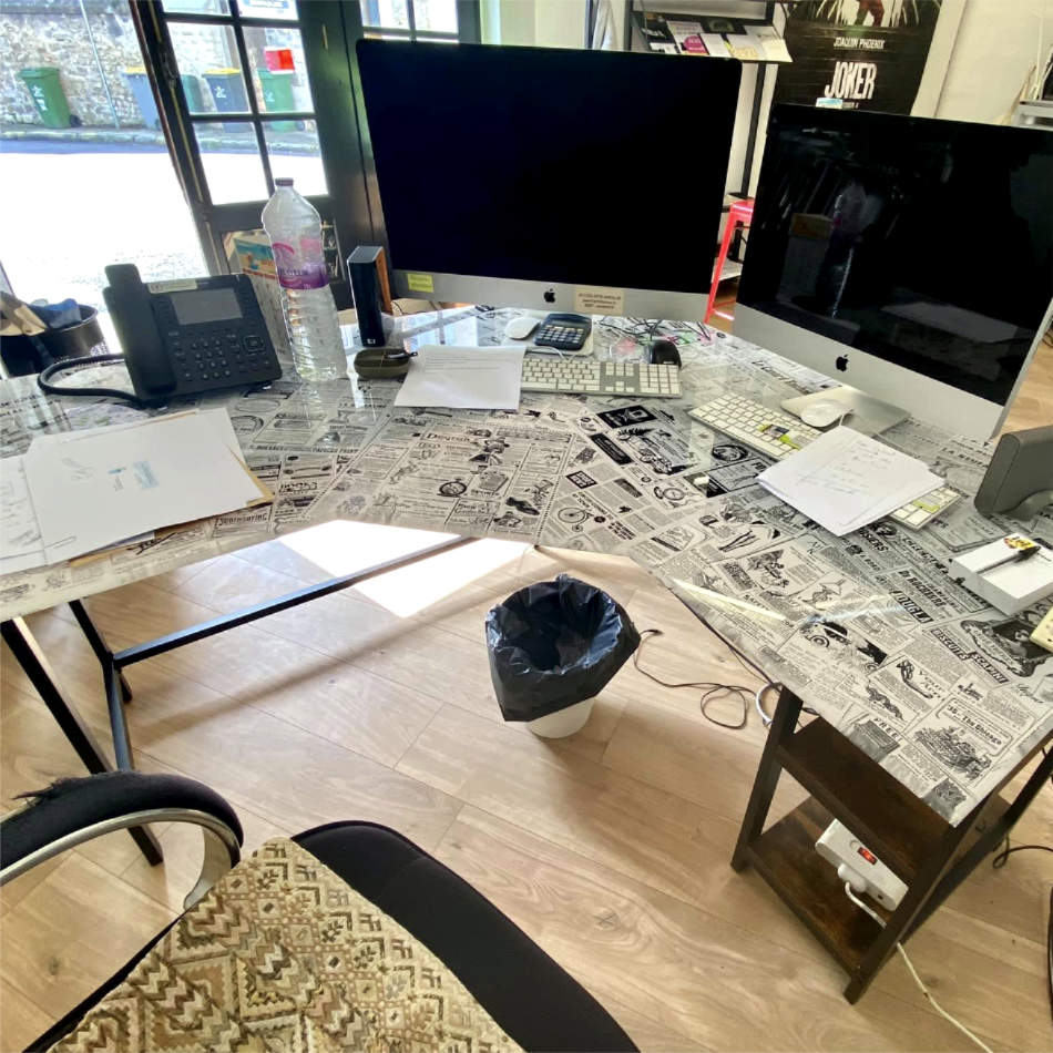 Bureau après